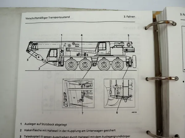 Krupp KMK 4070 Mobilkran Betriebsanleitung Bedienungsanleitung 1990
