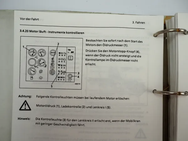 Krupp KMK 4070 Mobilkran Betriebsanleitung Bedienungsanleitung 1990