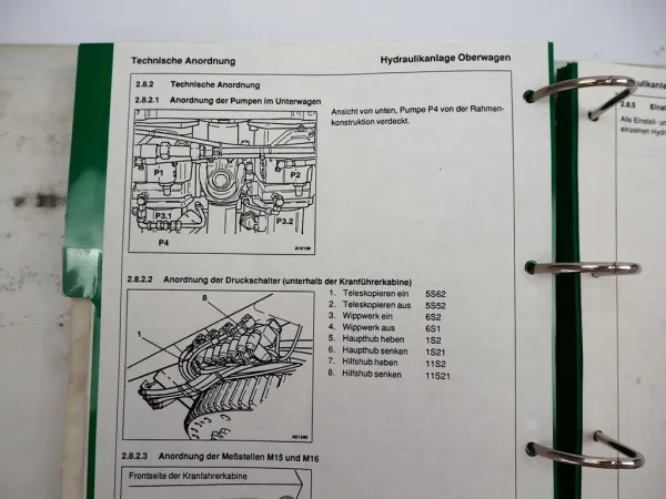 Krupp KMK 4070 Mobilkran Werkstatthandbuch Reparaturanleitung 1991