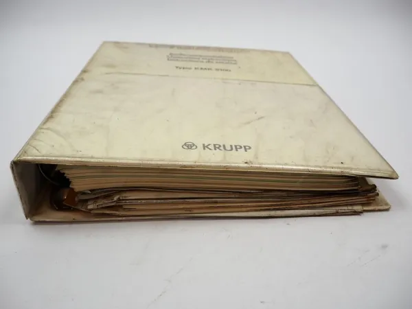 Krupp KMK 5100 Mobilkran Betriebsanleitung Bedienung Wartung Schaltplan 1987