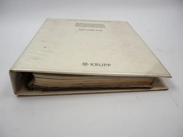 Krupp KMK 6140 Mobilkran Betriebsanleitung Bedienung Wartung Schaltplan 1985/87