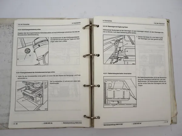 Krupp KMK 6160 Mobilkran Betriebsanleitung Bedienung Wartung Schaltplan 1991