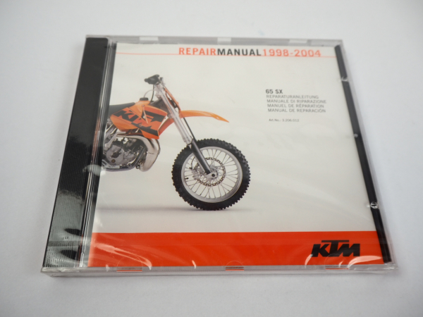 KTM 50 AC LC Bedienungsanleitung Reparaturanleitung Repair Manual 2003