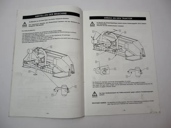 Kuhn BNG 230 270 310 Strohhäcksler Betriebsanleitung Montage 1997