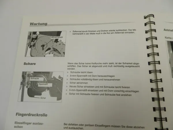 Kverneland Vicon Unicorn Sämaschine Betriebsanleitung Bedienung Wartung 2010