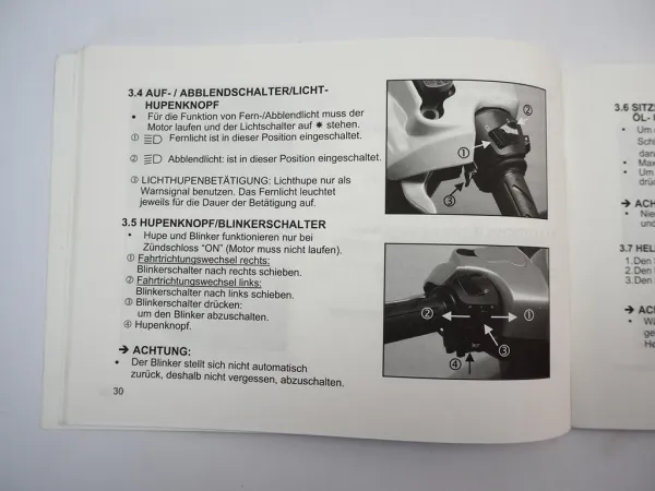 Kymco Dink 50 Motorrad Betriebsanleitung Kundendienstscheckheft ca. 2005