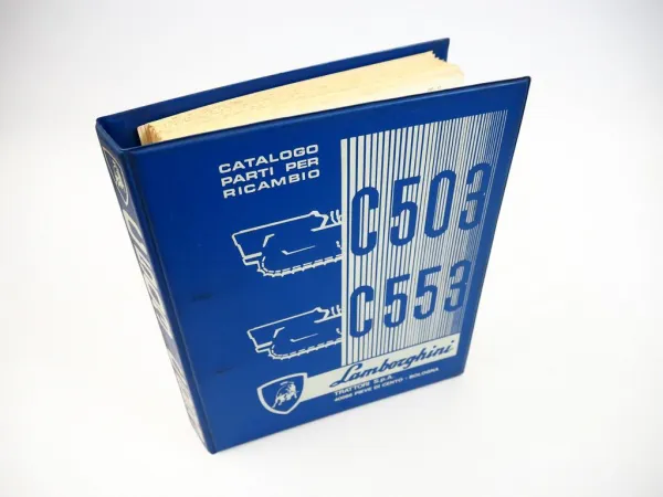 Lamborghini C503 C553 Schlepper Ersatzteilliste Catalogo Parti di Ricambio 1977