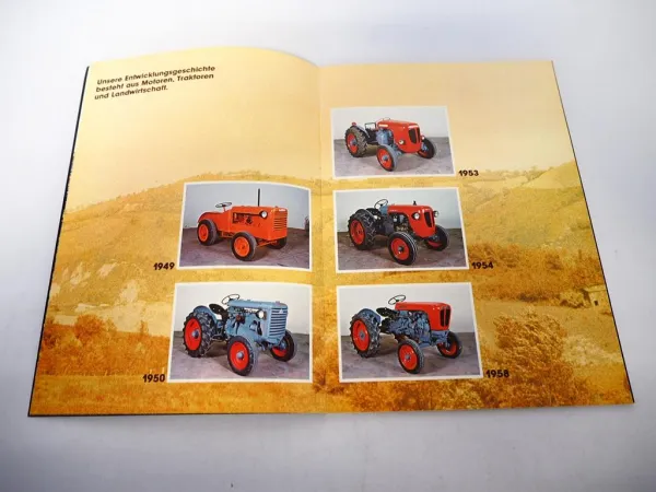 Lamborghini Traktoren & Motoren für die Landwirtschaft Firmenchronik 1980er J.
