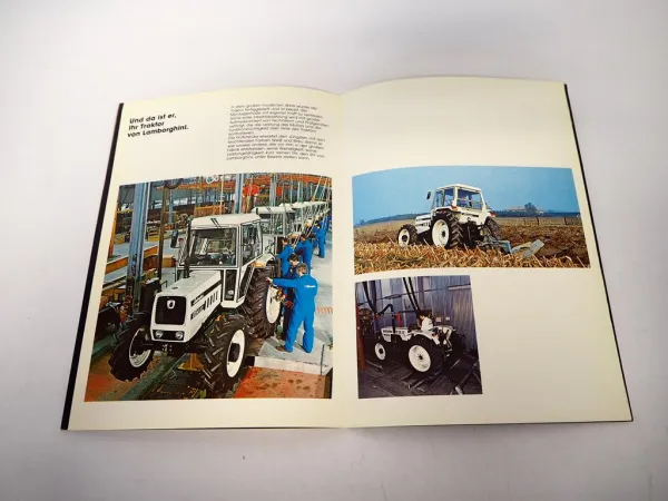 Lamborghini Traktoren & Motoren für die Landwirtschaft Firmenchronik 1980er J.