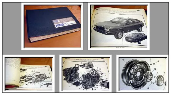 Lancia Gamma Coupe Limousine Ersatzteilkatalog Parts List Parti di ricambio