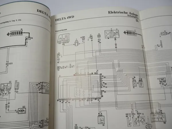 Lancia Prisma Delta HF integrale 16v 4WD Werkstatthandbuch 1986 / 89 Reparatur