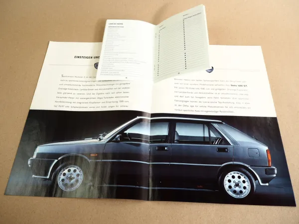 Lancia Programm 1990 Delta Dedra Thema 8.32 HF Integrale Y10