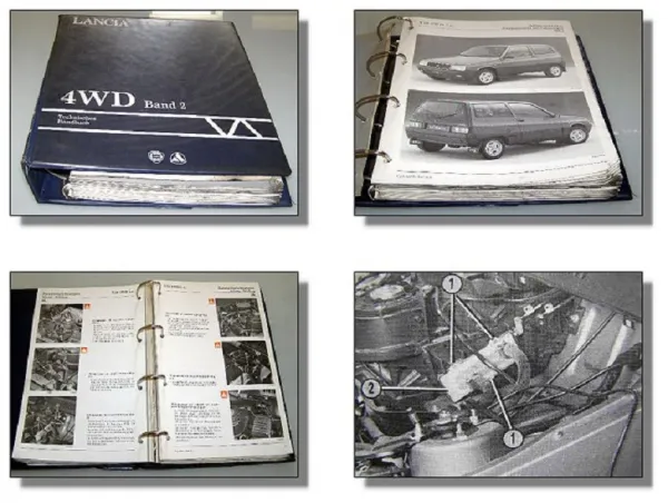 Lancia Y10 4WD i.e. nuova gamma 89 Werkstatthandbuch Reparaturhandbuch
