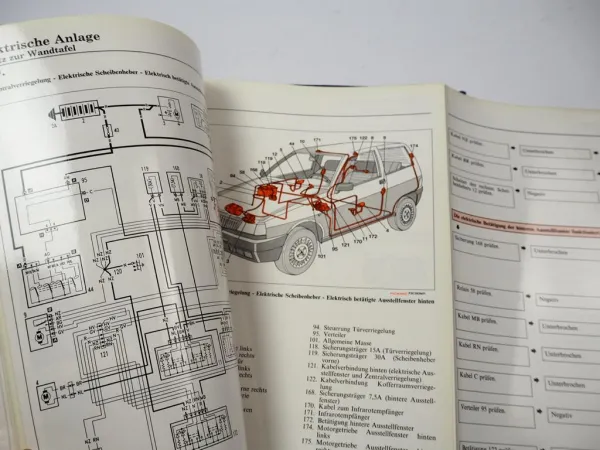 Lancia Y10 Serie 92 Diagnose Elektrik Reparaturanleitung Werkstatthandbuch 1992