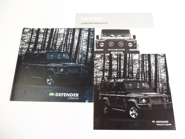 Land Rover Defender Zubehör Katalog und Preislisten 2005 2006