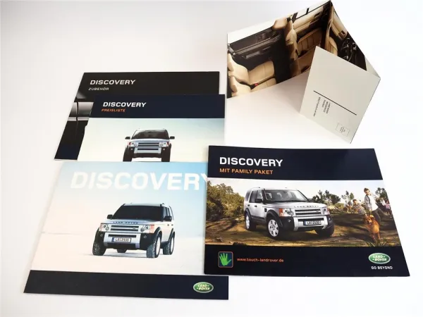 Land Rover Discovery 3 TDV6 S V8 SE HSE Prospekt Preisliste Zubehör Katalog 2007