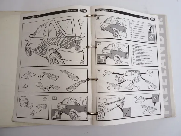 Land Rover Freelander Zubehör Accessories Einbauanleitung Fitting Instructions
