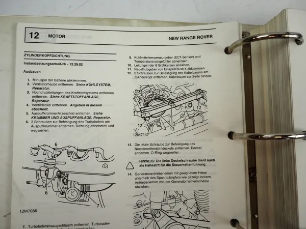 Land Rover New Range Rover ab MJ 1995 Werkstatthandbuch Störungssuche Elektrik