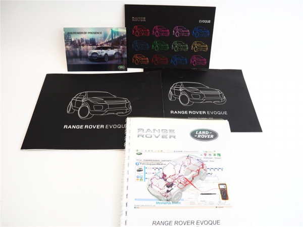 Land Rover Range Rover Evoque L538 2012 Prospekt Preisliste Produkteinführung