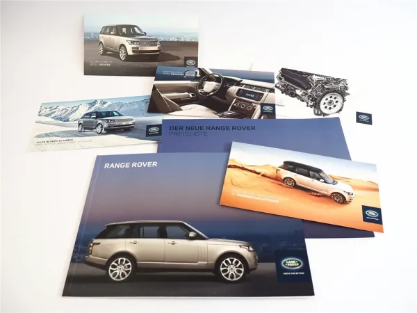 Land Rover Range Rover LG L405 2012 Prospekt Preisliste