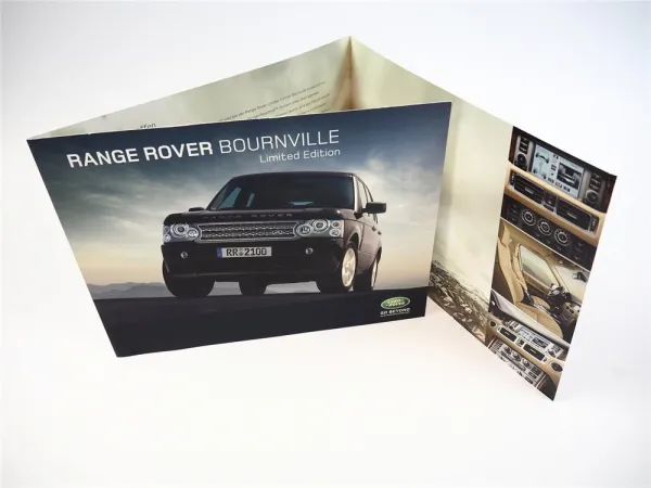 Land Rover Range Rover Sport Bournville Limited Edition LM L322 Prospekt 2008