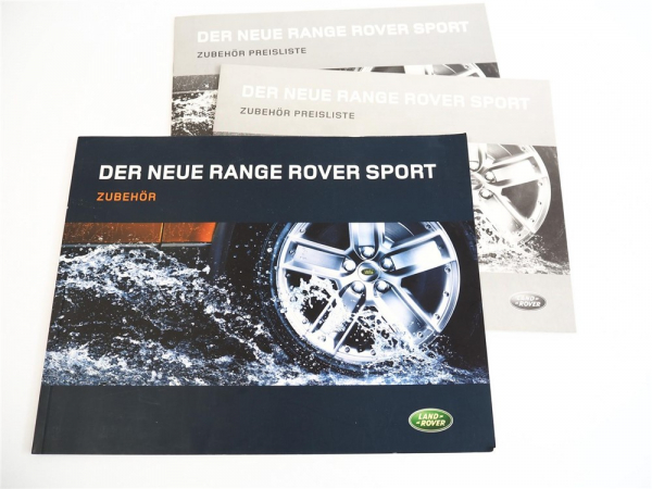 Land Rover Range Rover Sport L320 Zubehör 2005 und Preislisten