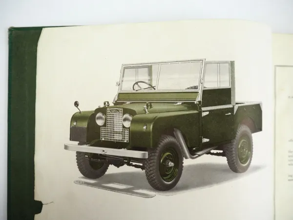 Land Rover Series I Spare Parts Catalogue Ersatzteilliste 1948 - 1953