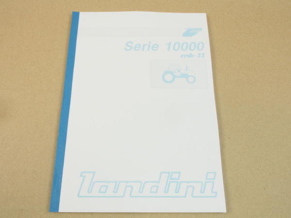 Landini 10000S 13000 14500 mk-II Betriebsanleitung