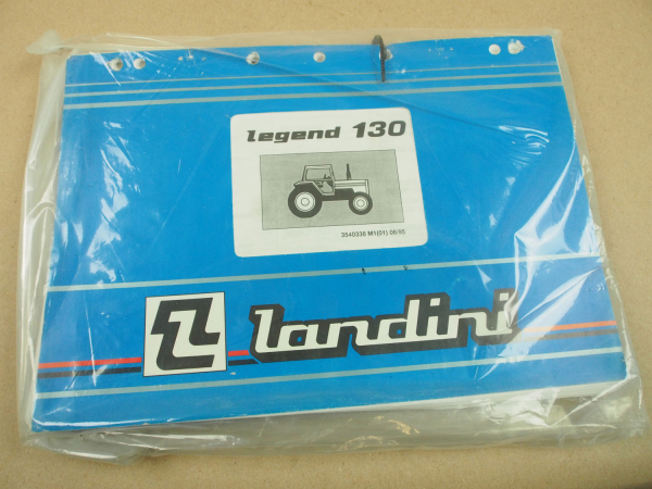 Landini legend 130 Schlepper Ersatzteilliste 1995 Pieces Rechange Pezzi Ricambio