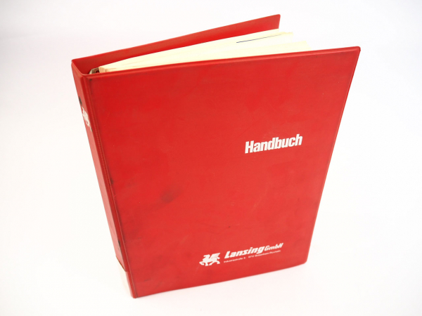 Lansing Bagnall FRES 2.1 Reach Fork Truck Operating Manual Parts List