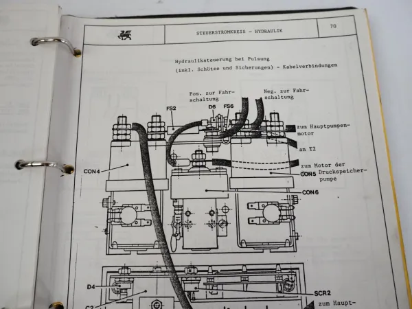 Lansing ETT 5.3 FAER Gabelstapler Betriebsanleitung Wartung Schaltpläne