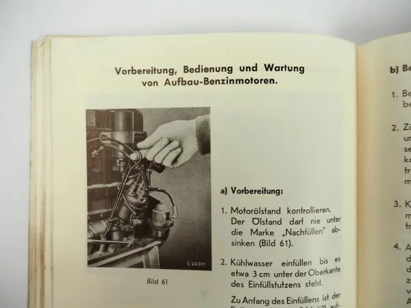 Lanz MD 195 Mähdrescher Betriebsanleitung Wartung 1957