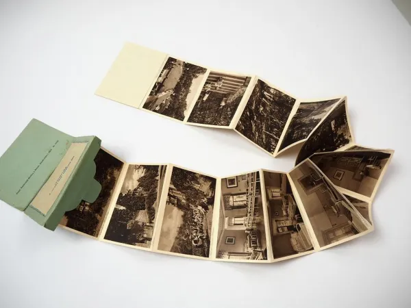 Leporello Bilder Kinderheim Haus Hindenburg Volkswohlfahrt Schlangenbad 1930er J.