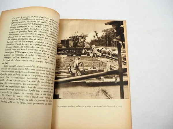 Les autostrades de lAllemagne H. Pflug Frankreich 1941 Deutsche Autostrassen