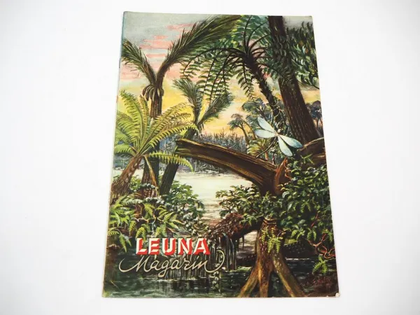 Leuna Magazin Öl Benzin Gasolin 1930er Jahre