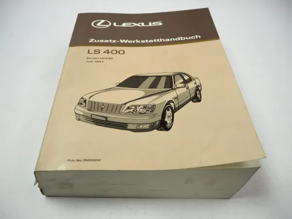 Lexus LS400 UCF20 ab 1997 Werkstatthandbuch Reparaturanleitung Ergänzung