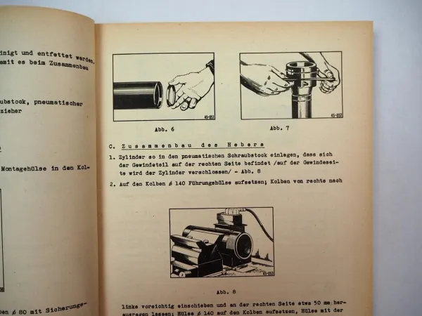 Liaz MT 100 Werkstatthandbuch Hinterachse Vorderachse Antrieb 1983