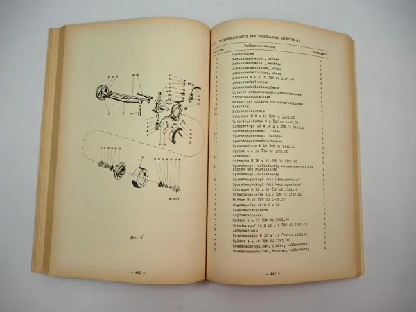 Liaz MT 100 Werkstatthandbuch Hinterachse Vorderachse Antrieb 1983