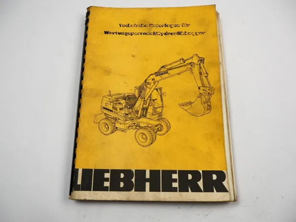 Liebherr A R 902 912 922 932 Litronic Hydraulikbagger Wartung Werkstatthandbuch