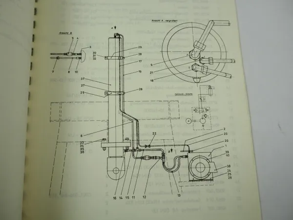 Liebherr Form 60 HC Turmdrehkran Betriebsanleitung Montage Ersatzteilkatalog 1976