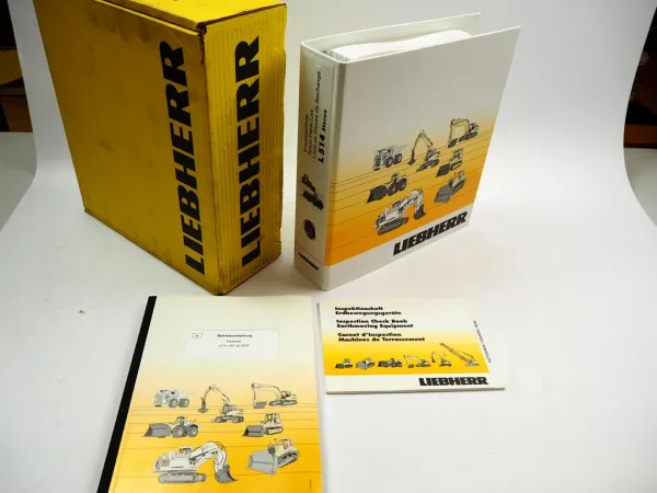 Liebherr L514 Radlader Betriebsanleitung Ersatzteilliste Typ 467 abSerie 8500