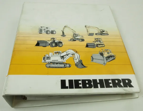 Liebherr L524 Radlader Ersatzteilliste Ersatzteilkatalog Parts List 2005