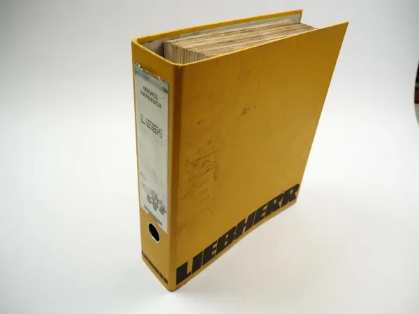 Liebherr L551 Radlader Service Handbuch Werkstatthandbuch Reparaturanleitung