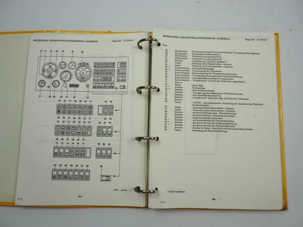 Liebherr LTM 1025 Mobilkran Betriebsanleitung Bedienungsanleitung Wartung 1992
