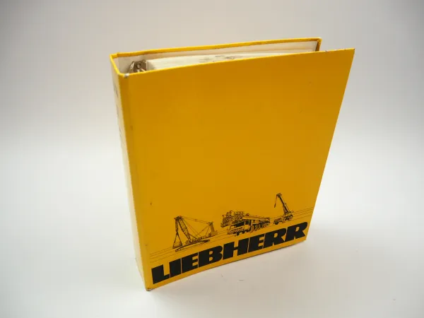 Liebherr LTM 1070 Mobilkran Ersatzteilliste Ersatzteilkatalog 1991
