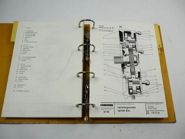 Liebherr PR711 721 731 741 751 C CM Technisches Handbuch Werkstatthandbuch