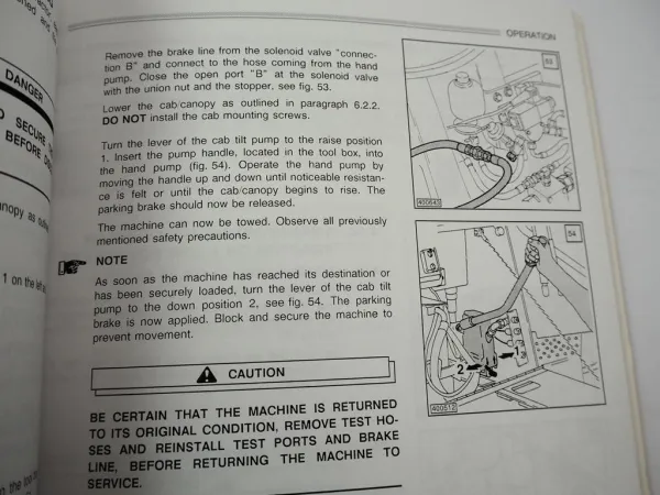Liebherr PR712 BM mod 349 Litronic Operating Maintenance Manual Spare Parts List