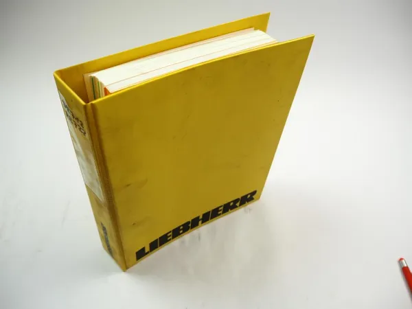 Liebherr PR712 BM mod 349 Litronic Operating Maintenance Manual Spare Parts List