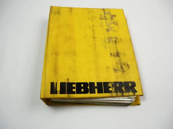 Liebherr PR732 BL Litronic Typ 412 Planierraupe Ersatzteilliste Spare Parts List 1995