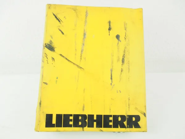 Liebherr R310 Hydraulikbagger Betriebsanleitung Ersatzteilliste 1994